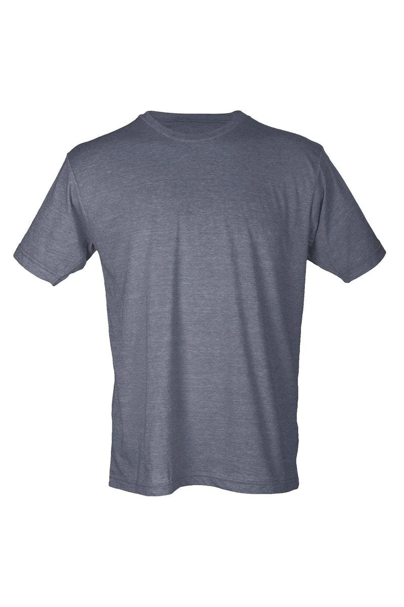 TRY THAT IN A SMALL TOWN UNISEX POLY-RICH BLEND HEATHER CHARCOAL TEE