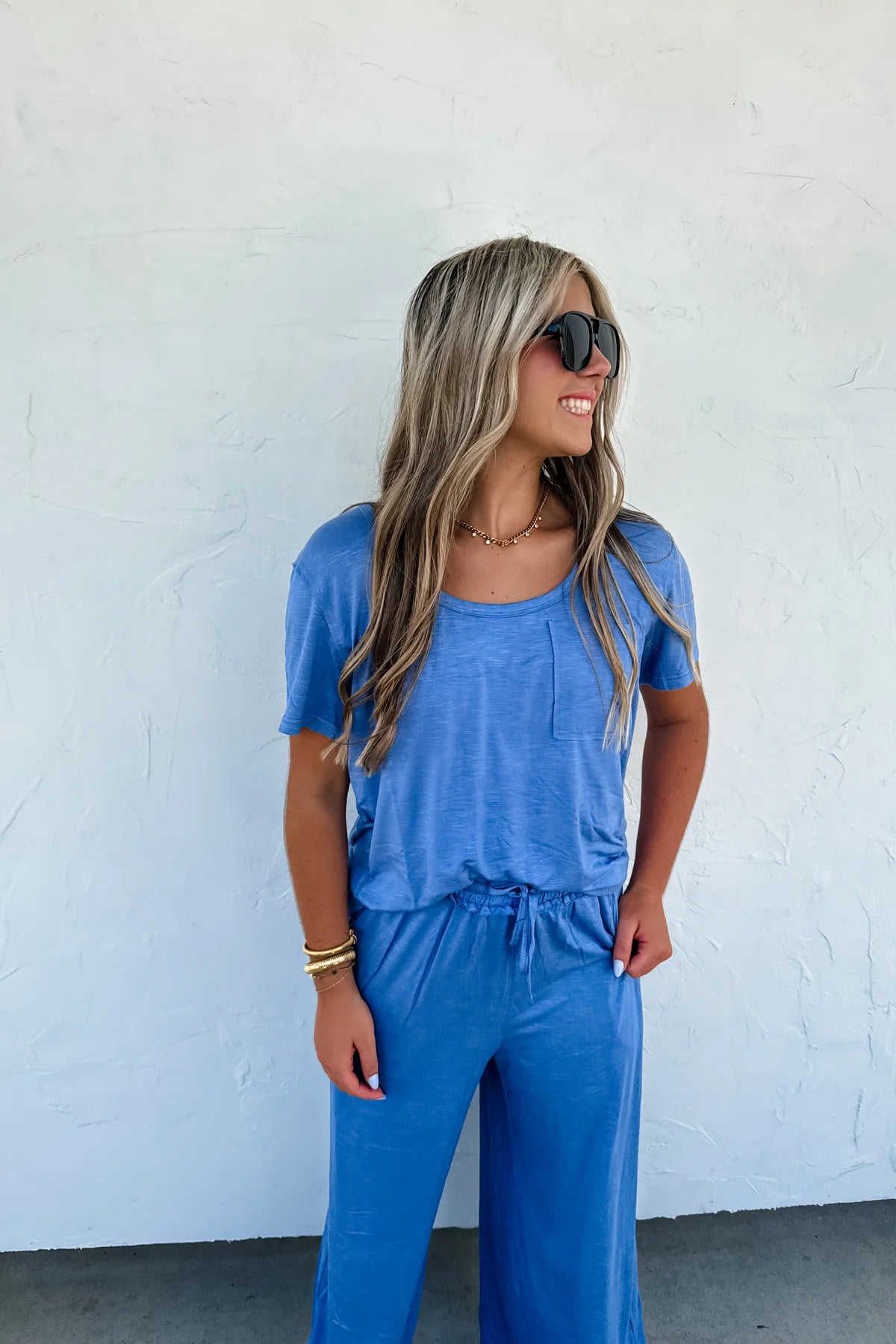 Blue Lounge Set