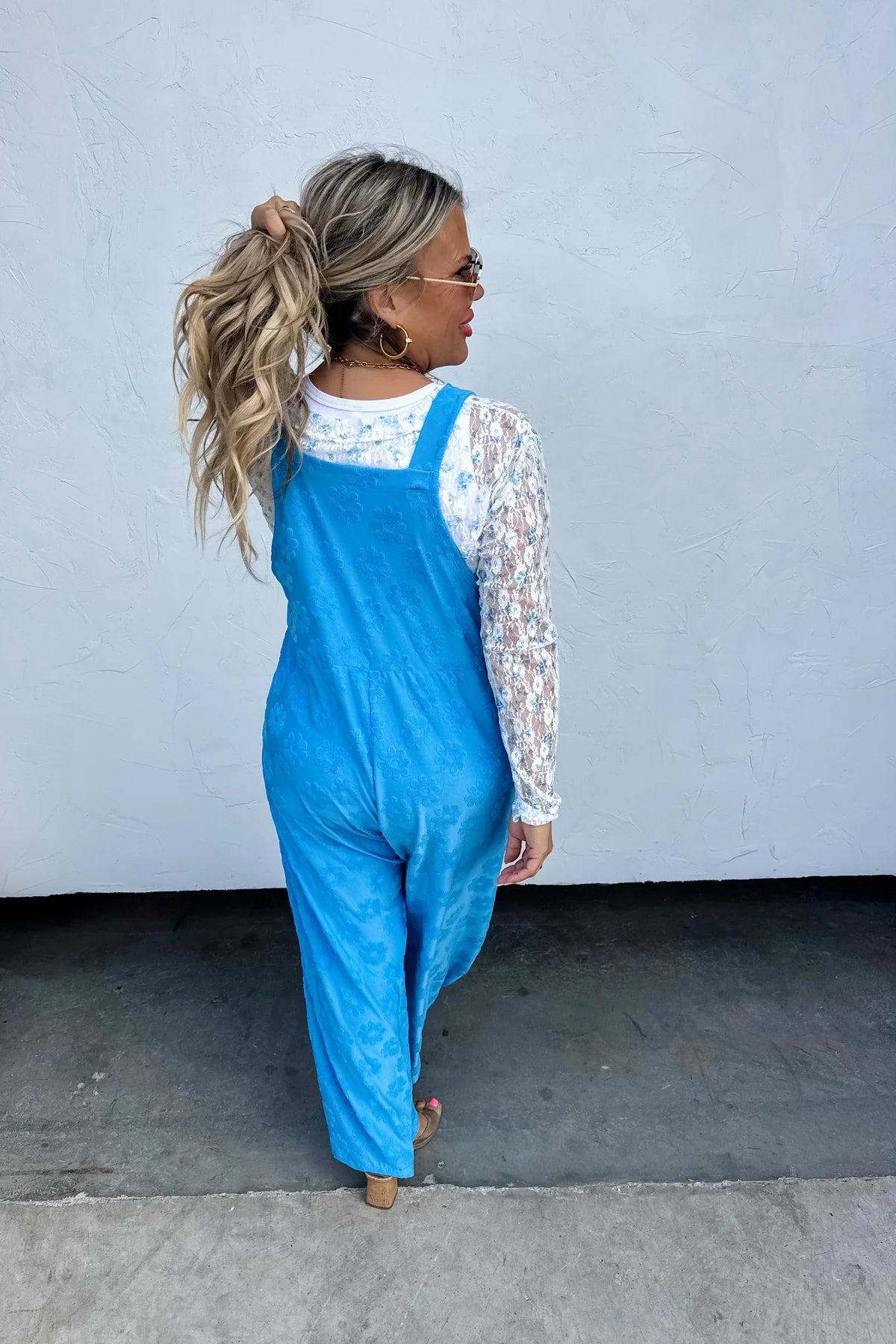 BLUE DAISY KARLI OVERALLS