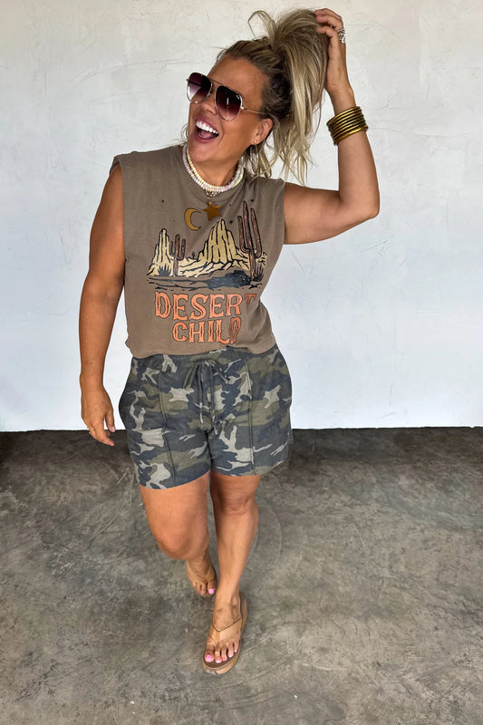 HAVEN CAMO SHORTS