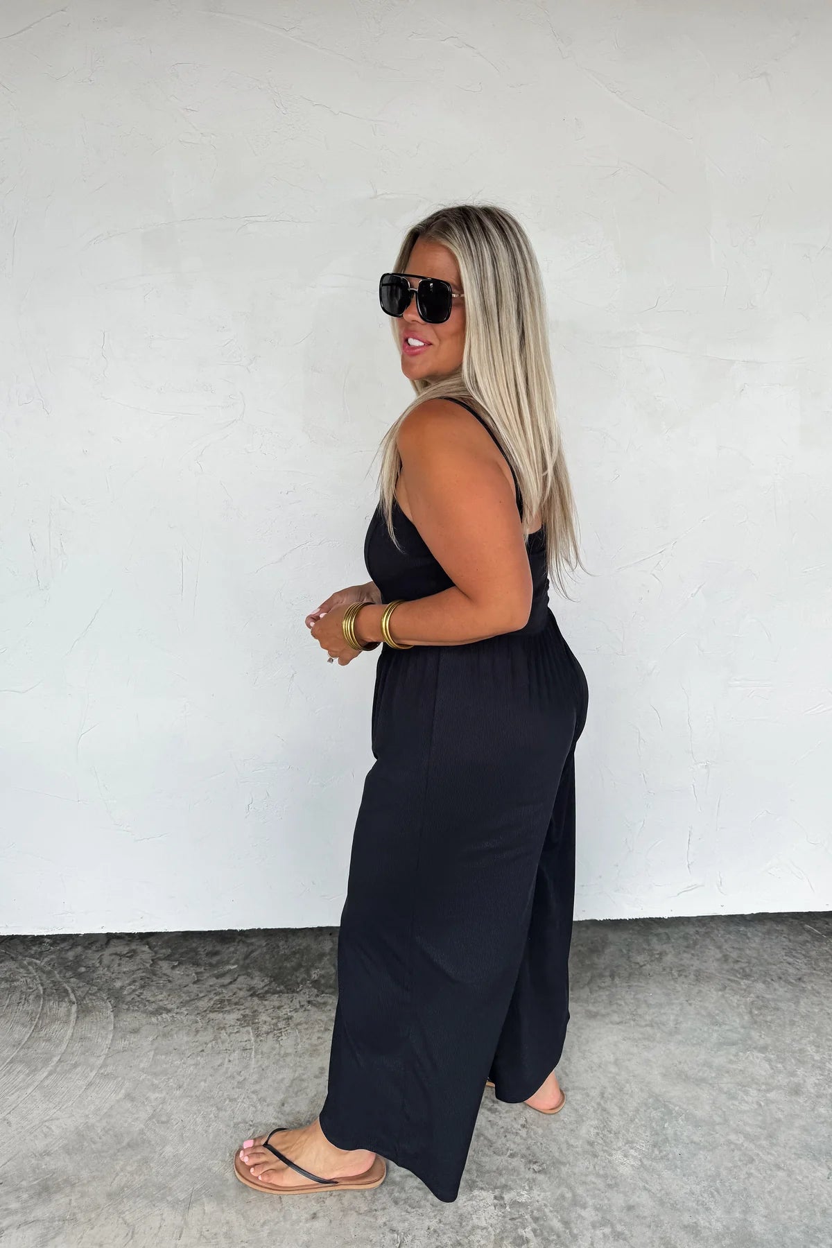 COOPER RIBBED ROMPER