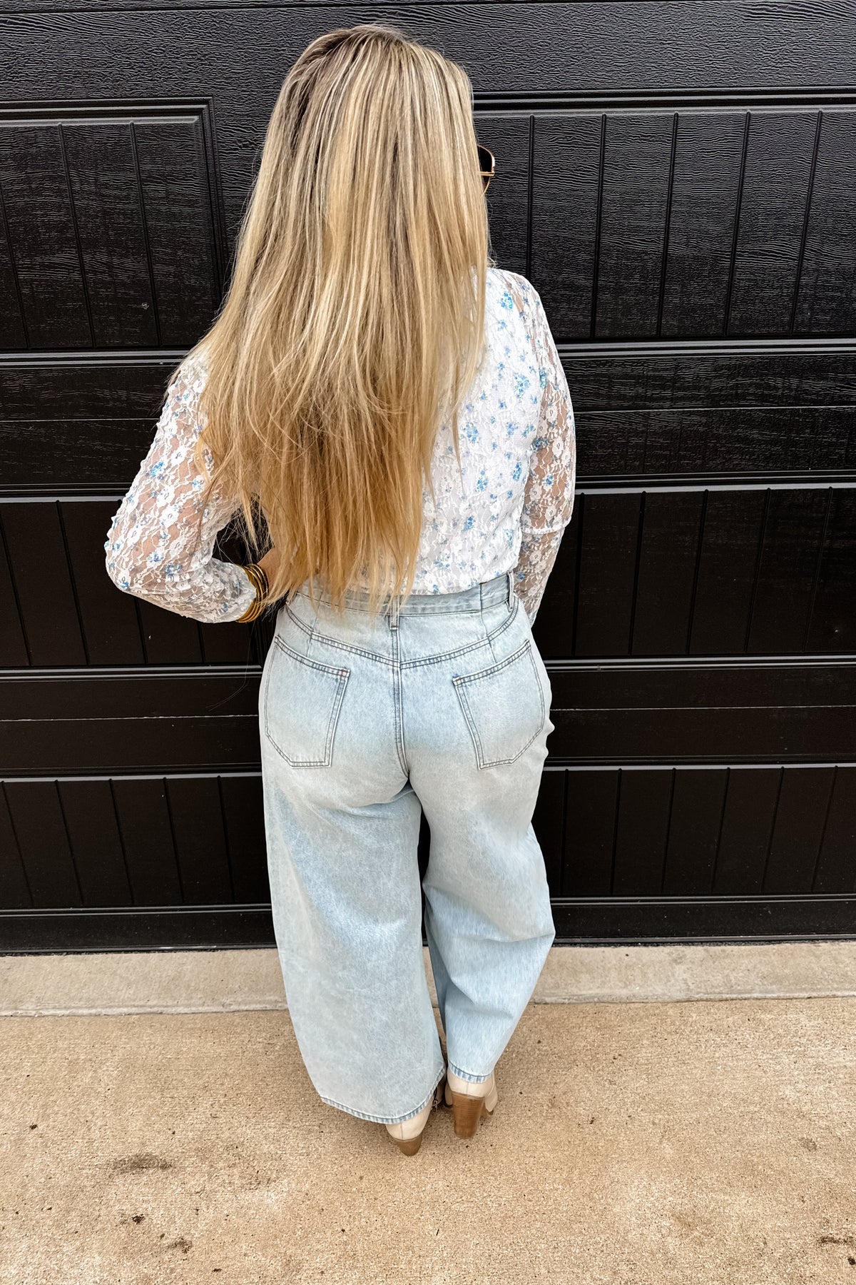 HIGH WAIST BARREL JEANS