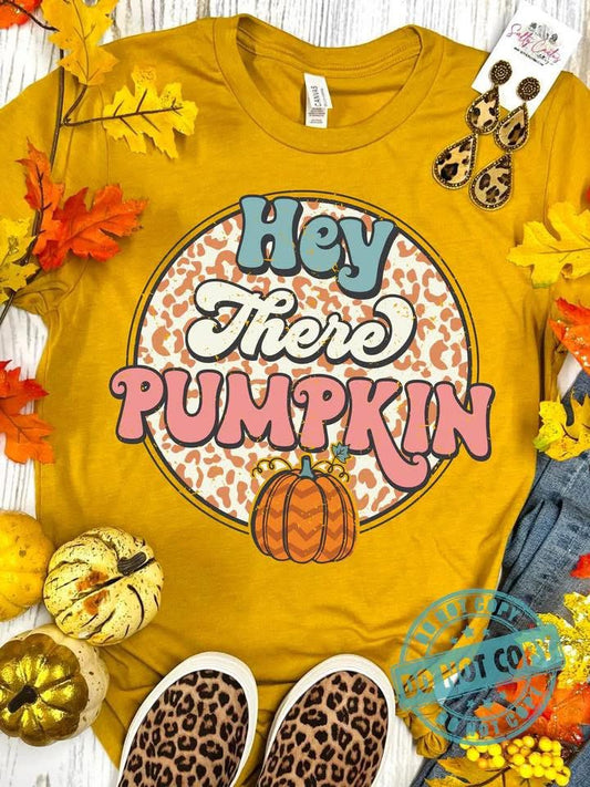 HEY THERE PUMPKIN GRAPHIC