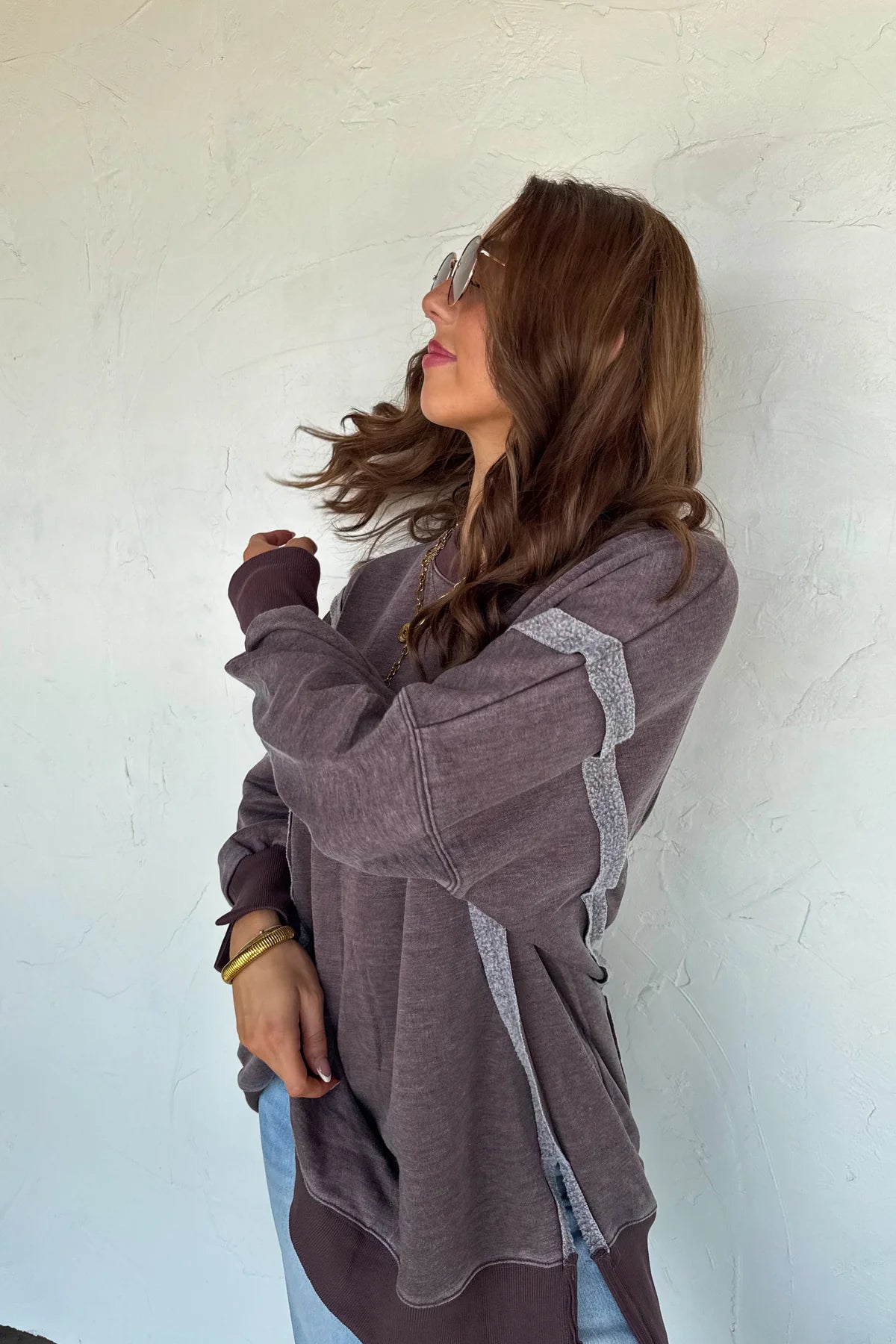 CHOCOLATE MOUSSE PULL OVER