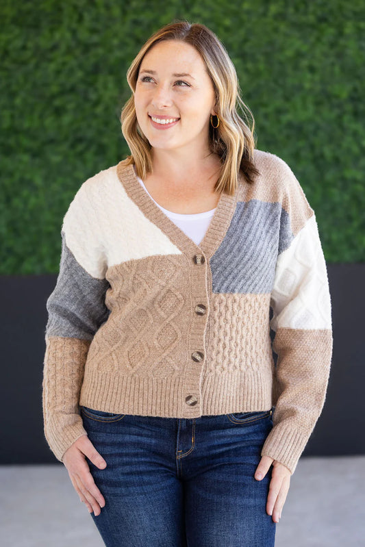 Colorblock Cozy Cardigan