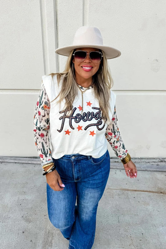 HOWDY GRAPHIC TEE