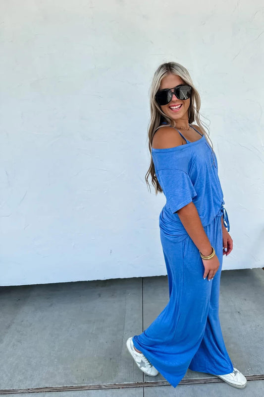 Blue Lounge Set
