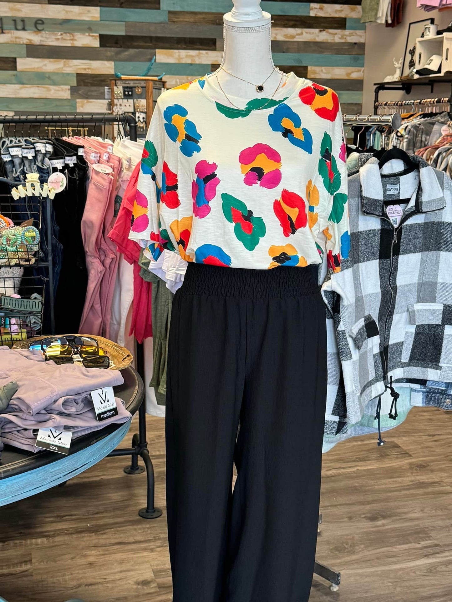 Colorful Cheetah Tee