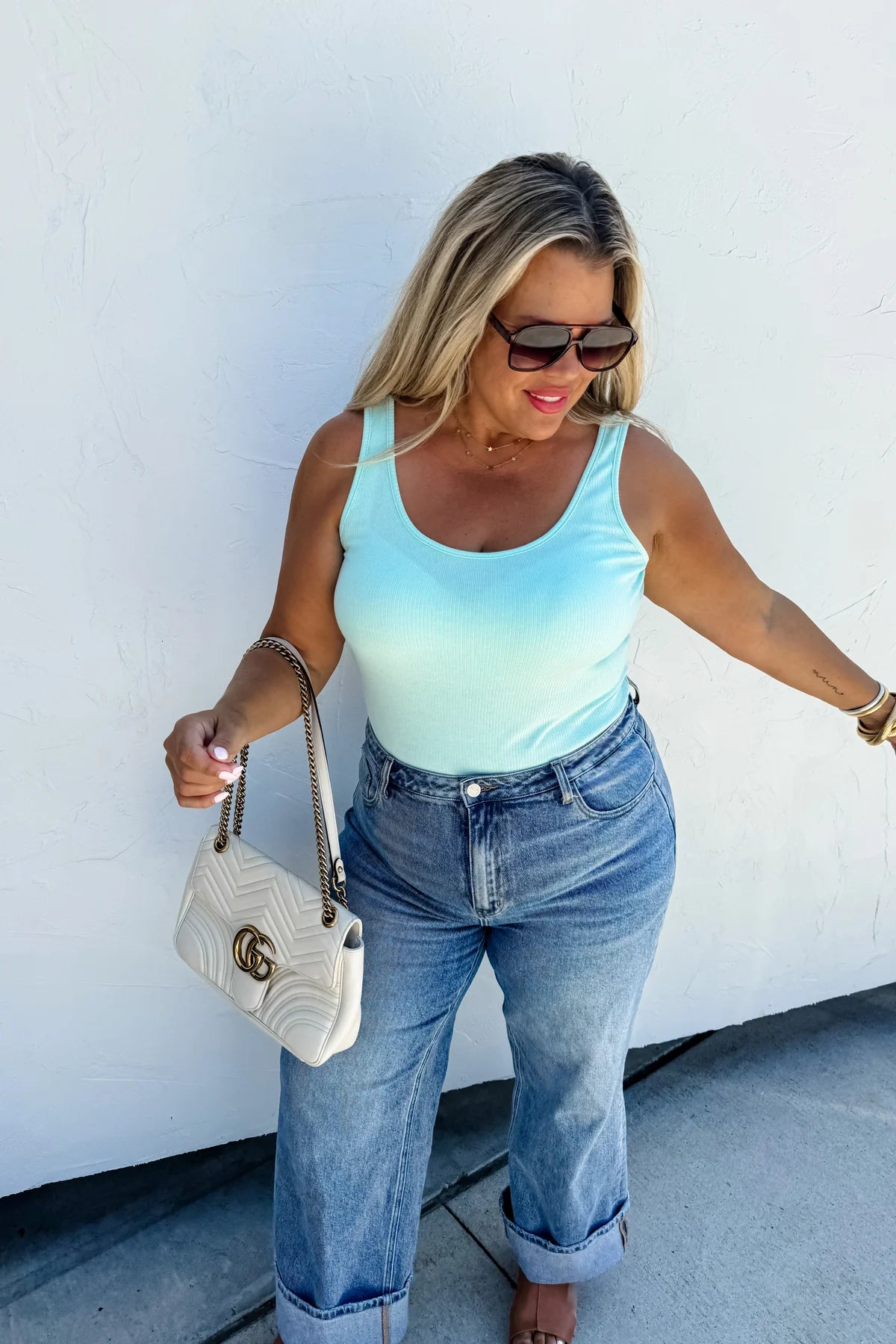 CHARLEE RIBBED BODYSUIT