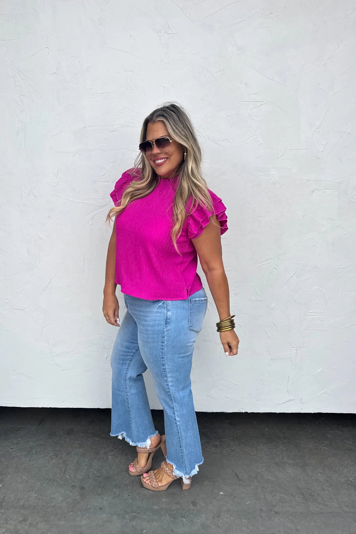 CINDI FLIRTY SPRING TOP
