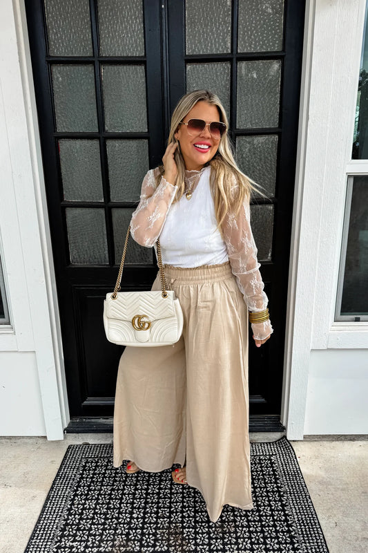 LINEN JOHANNA PANTS