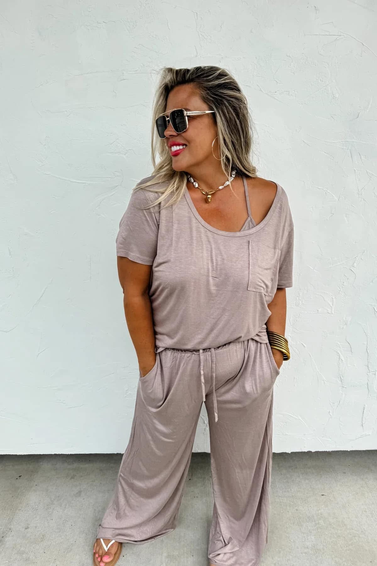Mauve Lounge Set