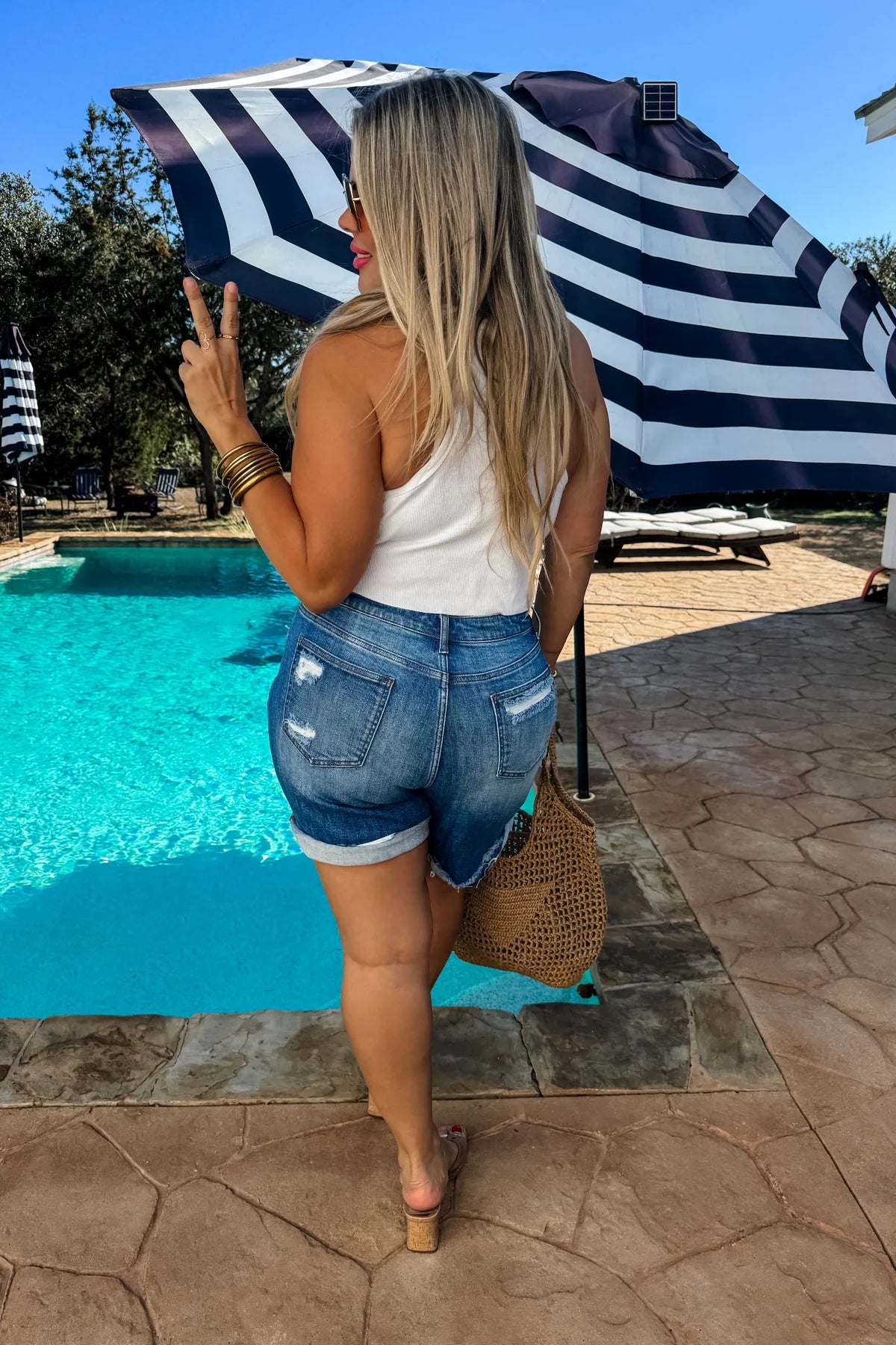 GEORGIA DISTRESSED SHORTS
