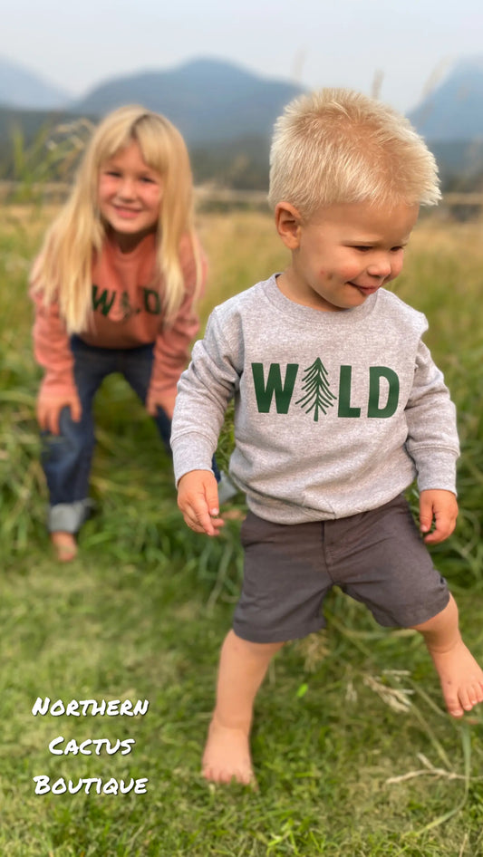 WILD Tree Kids Crewneck
